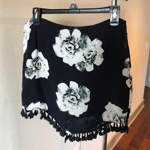 Planet Blue Floral Skirt
